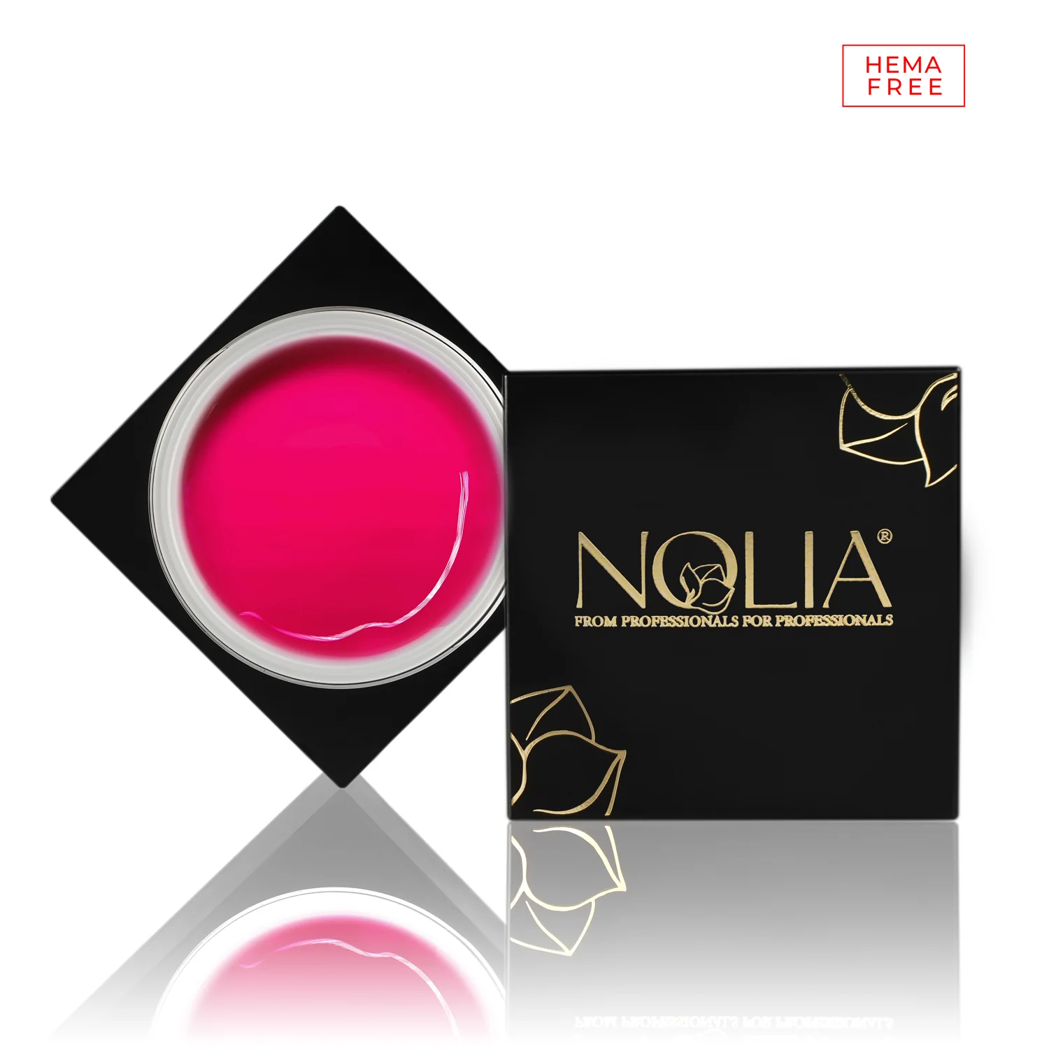 ProSoft-Gel---GRACE-PINK прософт гел за изграждане Нолиа онейлс ярко розов